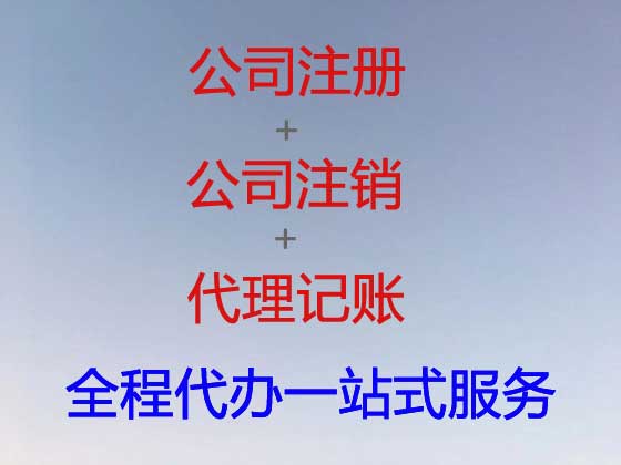 湖州公司个体户注册-代理记账